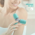 thumbnail image 4 of Doeplex Muscle Roller Handheld Massager for Neck, Shoulder, Arm, Leg, Body Relaxation Roller for Soreness, Cramping Pain Relief (Green), 4 of 8