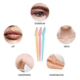 thumbnail image 4 of 3 recortadoras de cejas, afeitadoras faciales para mujeres, maquinilla de afeitar para cejas, afeitadora moldeadora, afeitadora facial para mujeres con cubierta de precisión, uso, 4 of 4