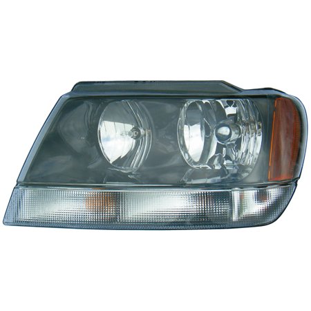 - 2002-2003 Jeep Grand Cherokee Laredo/Sport Driver Left Side Headlight Lamp