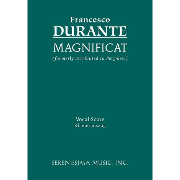 Magnificat: Vocal score, (Paperback)