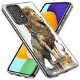 thumbnail image 2 of MUNDAZE Samsung Galaxy A31 Ancient Lion Sculpture Shockproof Clear Hybrid Protective Phone Case Cover, 2 of 5