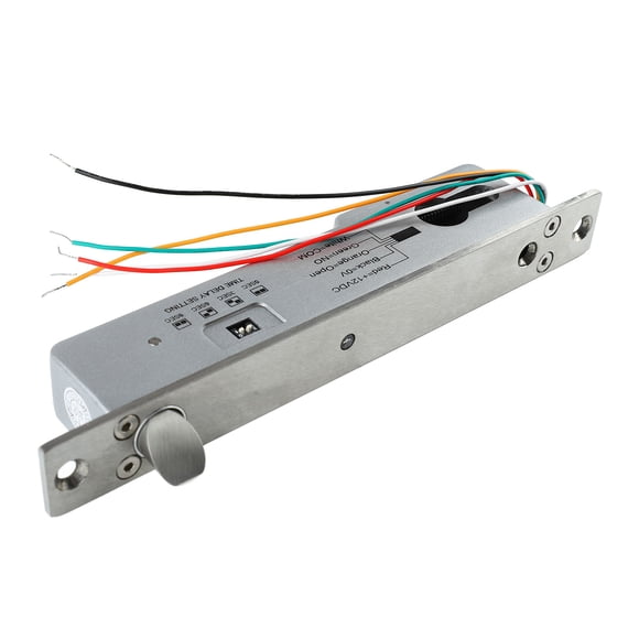 Cerradura De Perno Eléctrico, Cerrojo De Embutir Eléctrico De Apariencia Exquisita A Prueba De Golpes, Resistencia Fuerte Para Puerta De Madera