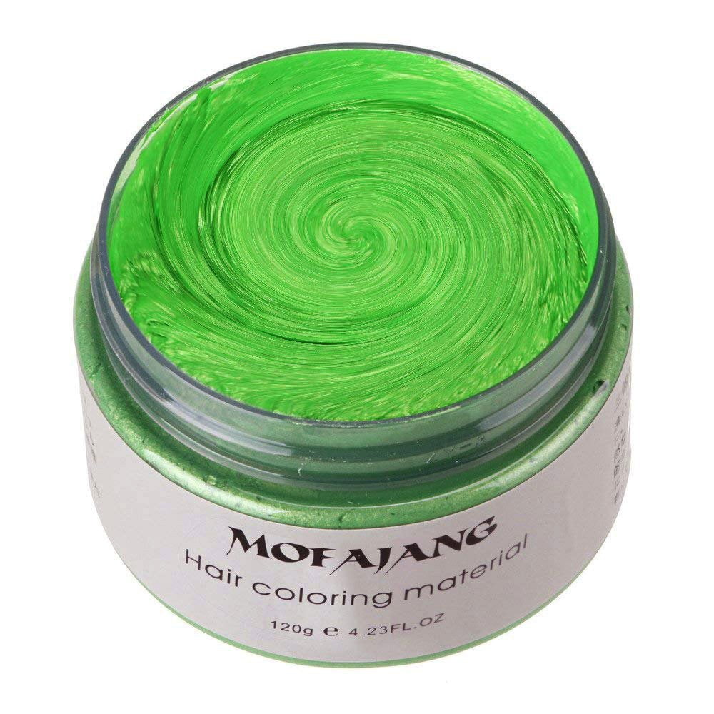 Hair Coloring Wax, Unisex Multi-Colors Temporary Modeling Hair Wax, DIY Hair  Color Wax Mud Hair Dye Cream for Daily & Party Use 