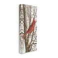 thumbnail image 3 of Stupell Industries Cardinal Bird Perched Trees Graphic Art Gallery Wrapped Canvas Print Wall Art, Design by Lil' Rue, 3 of 7
