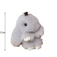 thumbnail image 3 of TopLLC Rabbit Costume Cute Rabbit Pendant Car Keychain Bag Accessories Soft Rabbit Velvet Ball Pendant Handmade Soft Rabbit Velvet Ball Pendant, 3 of 4
