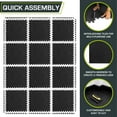 thumbnail image 4 of ProsourceFit Puzzle Exercise Mat, 1/2 inch EVA Foam Tiles for Home Gym & Floor Padding, 48 sq ft, 4 of 7
