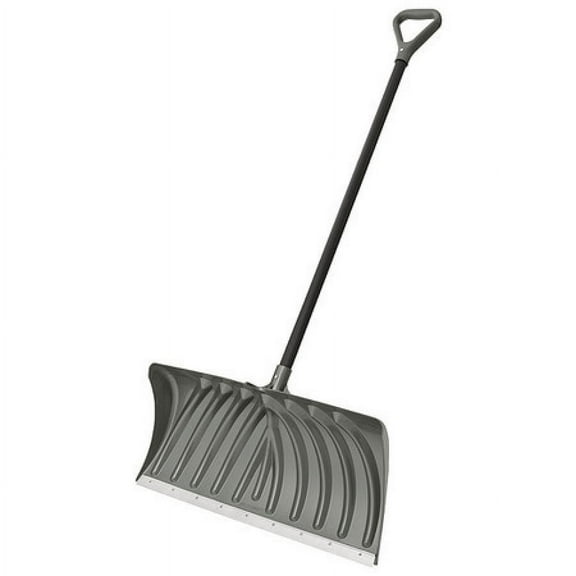 Suncast 27" Steel Snow Shovel & Pusher with Wear Strip
