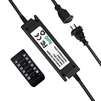 360 Watts Outdoor String Lights Dimmer Wireless Remote Control Dimmer Switch 50ft Distance Plug In Dimmer Stepless Dimming And Auto Off Switch Timer