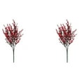 thumbnail image 3 of mmirethe 2x Artificial Plant And Wide Range Of Uses For Any Space Realistic red 2Set, 3 of 6