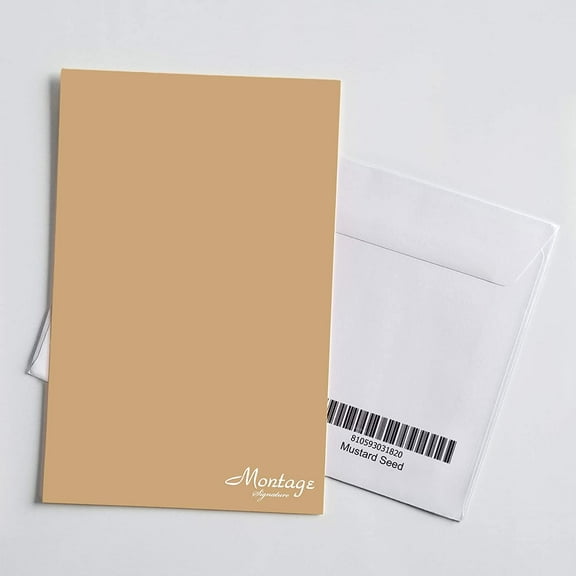 Montage Signature Interior/Exterior Eco-Friendly Sample Swatch, MustardSeed