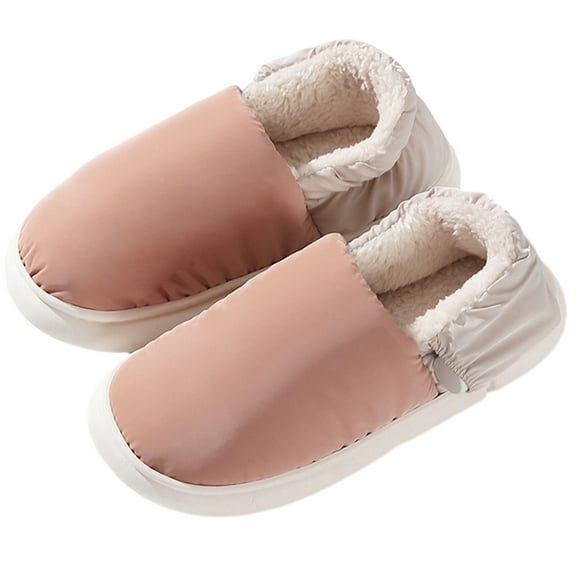 Yibooy Unisex Electric Heating Slippers USB Heated Slippers for Winter (Pink 38-39)