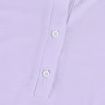 thumbnail image 7 of Mohiass Womens Polo Shirts Button Down Collared Long Sleeve Tops V Neck Loose Blouses Purple S, 7 of 7