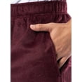 thumbnail image 6 of Fruit of the Loom Men's Microsueded Solid Fleece Sleep Pant, Sizes S-XL, 6 of 9