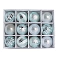 thumbnail image 3 of 12 bolas de Navidad de 6 cm con diseño de extraterrestre de plástico impreso para decoración de fiestas de Navidad, colgantes de esferas de Navidad de Año Nuevo 2024, 3 of 5