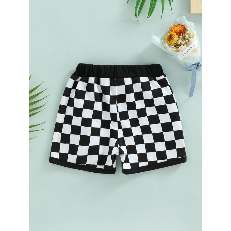 Bagilaanoe Newborn Baby Boy Shorts Summer Cotton Plaid Jogger Shorts 6M 12M  18M 24M 3T Elastic Waist Casual Short Pants 