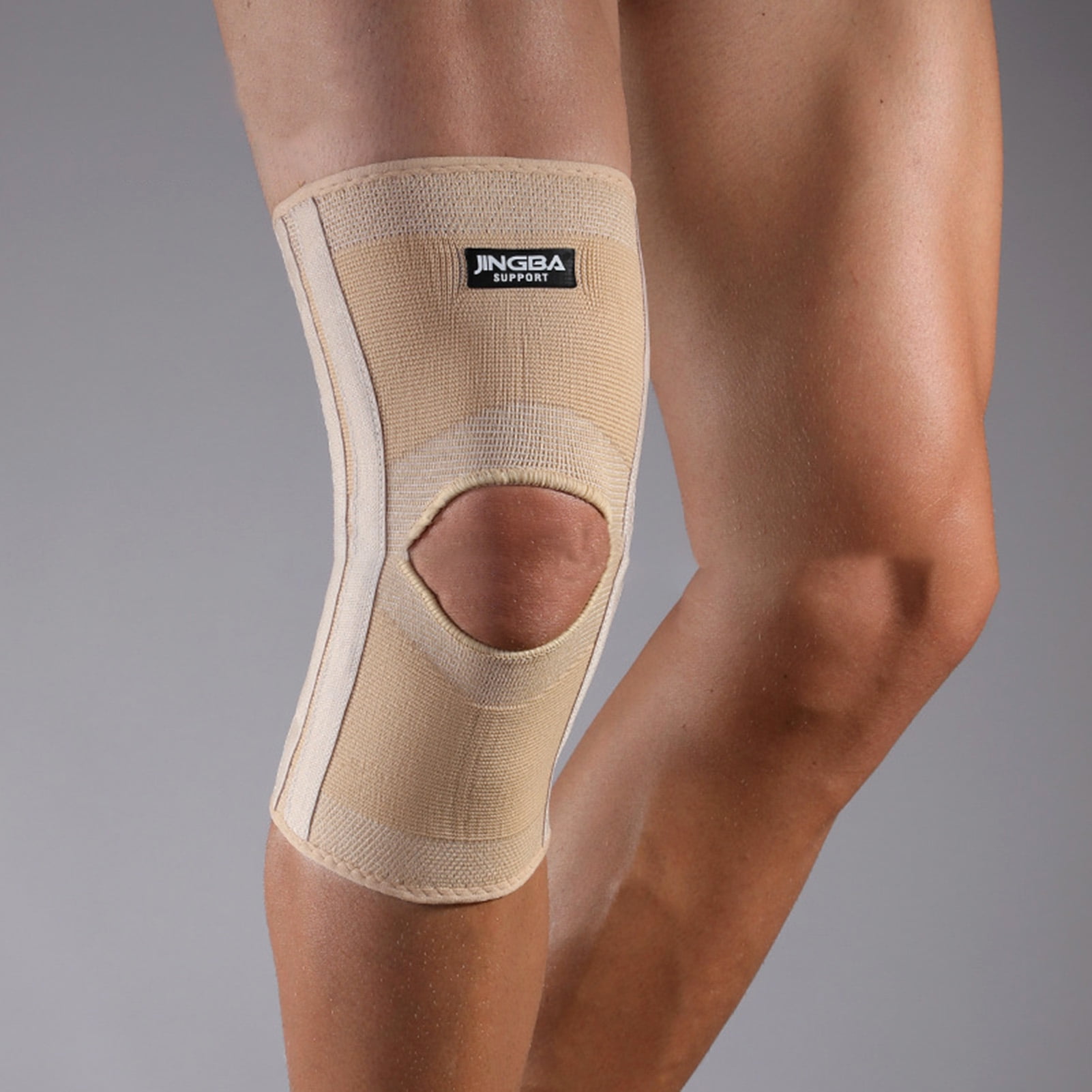Windfall Knee Compression Sleeves by (Pair) – Joint Protection and Support for Running, Sports, Knee Pain Relief – Knee Brace for Men and Women – Innovative Breathable Elastic Nylon – Anti Slip