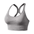 thumbnail image 5 of LIZUOJUN Under $4 Racerback Sports Bra for Women Wireless Support Breathable Bralettes Cross Back Push Up Moisture Wicking Supportive Fit Adjustable Straps Bra for Workout, S, 5 of 6