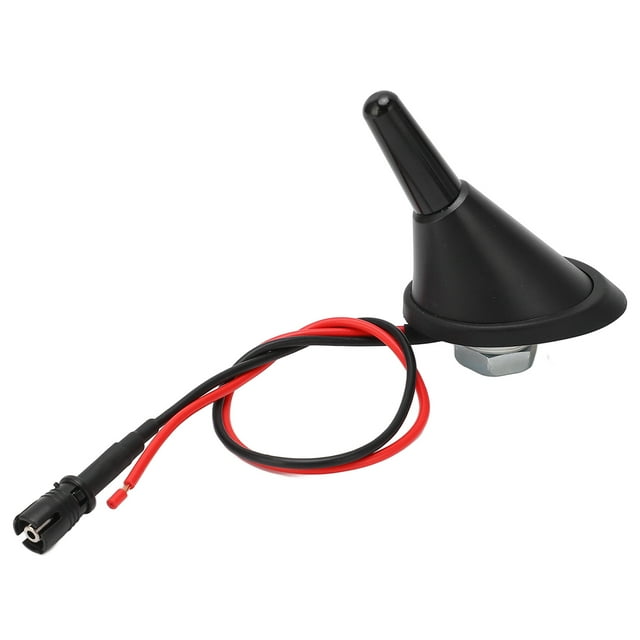 Raku Kit de Base 2, Antenne de Toit de Voiture Compacte en Métal ABS Type Court pour Automobiles