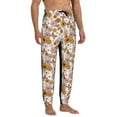 Balery Sunflowers And Butterflies Pattern Joggers for Men Athletic