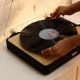 thumbnail image 2 of House of Marley Revolution Tocadiscos inalámbrico - Reproductor de discos Bluetooth, reproductor de vinilo de 3 velocidades fabricado de forma sostenible, tocadiscos caseros de fácil configuración par, 2 of 5