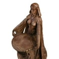 thumbnail image 6 of Celtic Irish Triple Goddess Mother Of All Gods Danu 15"H Statue In Faux Red Clay, 6 of 9