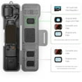 thumbnail image 3 of Protective Case for Dji Osmo Pocket 3 Creator Combo Accessories, with 3 Magnetic Cpl/Nd Filter Storage Slots and 2 Storage Card Slots, with Wrist Strap, Dustproof & Anti-drop & Scratch proof （Blue）, 3 of 14
