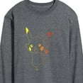 thumbnail image 3 of Pokémon - Colorful Pikachu Outline - Men's Long Sleeve T-Shirt, 3 of 5