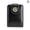 black, variant on Genuine Leather Lipstick Bag with Mirror, Compact and Portable Makeup Organizer for Handbags, Available in Burgundy, Brown, Peacock Blue and