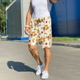 thumbnail image 6 of Sikiie Forest Squirrel Mens Pajama Shorts, Lightweight Lounge Pant with Pockets Soft Sleep Pj Shorts for MenMedium, 6 of 6