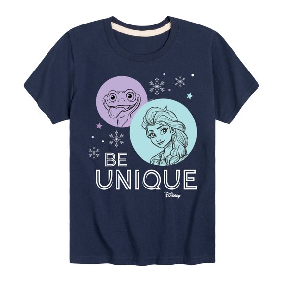 Frozen 2 - Be Unique - Toddler And Youth Short Sleeve Graphic T-Shirt