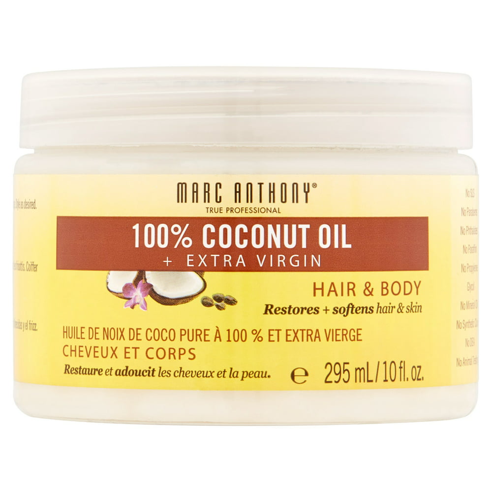 Marc Anthony 100 Coconut Oil Extra Virgin 10 Fl Oz 