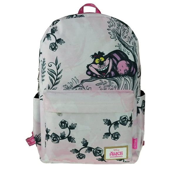 Disney Classics Alice in Wonderland Cheshire Cat 17" Backpack with Laptop Slot-
