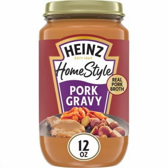 Pack of 2 - Heinz Homestyle Pork Gravy 12 oz Packaging May Vary