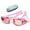 Pink, variant on WIFKLSIIPG Swimming Goggles Glasses Diving Goggles Equipment Large Frame Men and Women Children's Antifog Swimming Goggles