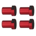 thumbnail image 1 of Tope De Banco Para Agujeros De Carpintería, Perros De Banco De 20 Mm, Almohadilla Antideslizante Superior Lateral Multiusos, 4 Piezas, Color Rojo Para Fijación De Sujeción De, 1 of 7