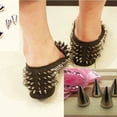 thumbnail image 3 of Labymos Silver Rivets Cone Shape Spikes Screwback Studs DIY Craft Cool Punk Metal Fixing Tool, 3 of 7