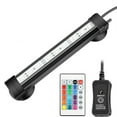 thumbnail image 1 of Luz de acuario LED con control remoto | Lámpara de burbujas de pecera que cambia de color | Resistente al agua, energéticamente eficiente, múltiples modos, fácil de instalar | para medio acuático, 1 of 8
