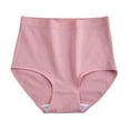 thumbnail image 3 of Xmarks 1/5 PackWomen's Underwear Cotton High Waist Briefs Soft Underwear Super Stretchy Briefs Full Coverage Soft Breathable Ladies Pantie, 3 of 9