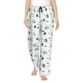 thumbnail image 1 of Balery Cartoon House Car Pantalones de pijama para mujer, pijamas ultraligeros, pantalones de estar por casa-X-Large, 1 of 6