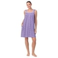 thumbnail image 6 of Aria Sleeveless 100% Cotton Nightgown with Pockets in 36",Women's Sizes XS-5X, 6 of 7