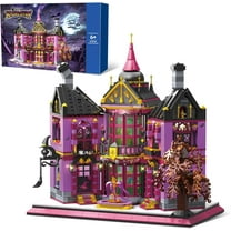 BrixVibe Magic Shop House Building Blocks Set Compatible with Lego for Adults Halloween 1366Pcs