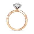 thumbnail image 4 of IGI Certified Lab Grown Diamond Engagement Ring | Center 8mm Round Cut Split Shank Solitaire Wedding Anniversary Rings For Women In 14k Solid Rose Gold | F-G, VS-SI Quality (2.25 Ctw) Ring Size-9, 4 of 4