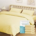 PRETXORVE Disposable Bed Sheets, Disposable Bed Sheet Quilt Cover Hotel ...