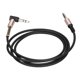 thumbnail image 2 of Cable de extensión de audio auxiliar para automóvil con codo, metal de 3,5 mm macho a macho Maleto Cable de audio con codo Cable de audio macho con codo Maleto Estándares líderes en la industria, 2 of 8