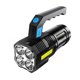 thumbnail image 1 of Linterna de cuatro núcleos de gran capacidad para pesca nocturna, de larga duración, para el hogar, con luz potente, carga para exteriores, lámpara portátil súper brillante de largo alcance, 1 of 1