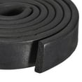 thumbnail image 5 of EPDM Espuma Caucho Sellado Tira, Clima Decapado para Puerta y Ventana, Sonido Prueba Insonorización Puerta Sello, 1.18" Ancho x 39.37" Largo x  0.11" Grosor, Negro, 5 of 5
