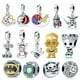 thumbnail image 2 of Gran oferta de dijes de plata 925 de Star Wars para la marca Popular, pulsera de plata 925, colgante, collar, mujeres y hombres, regalo de cumpleaños a juego DIY, 2 of 4