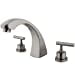 thumbnail image 3 of Kingston Brass KS4368CML Two Handle Roman Tub Filler, 3 of 4
