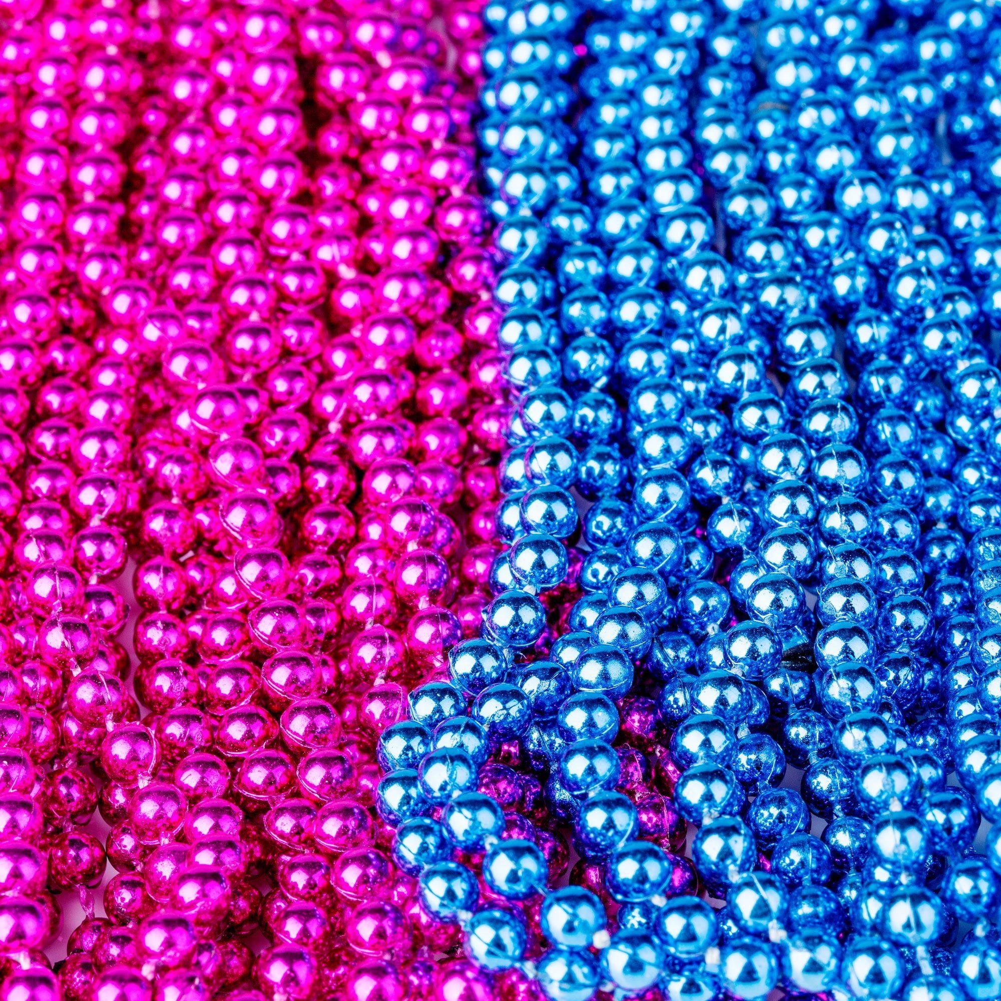Sepco 30 Inch 4mm Round Baby Gender Reveal Beads Baby Shower Party