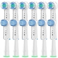 thumbnail image 1 of Replacement Toothbrush Heads for Oral b Non-iO Toothbrush, Professional Brush Heads Refill Compatible with Oral b Pro 9000/8000/ ... /500,/300/... Genius and Smart, 2Type,12Pack, 1 of 3